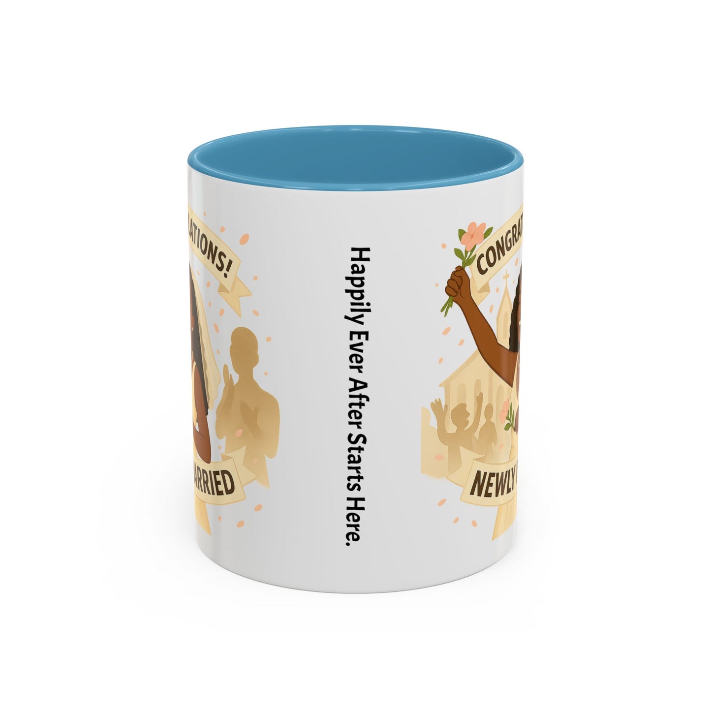 Newly Married Congratulations Coffee Mug - Celebrate Love & New Beginnings
