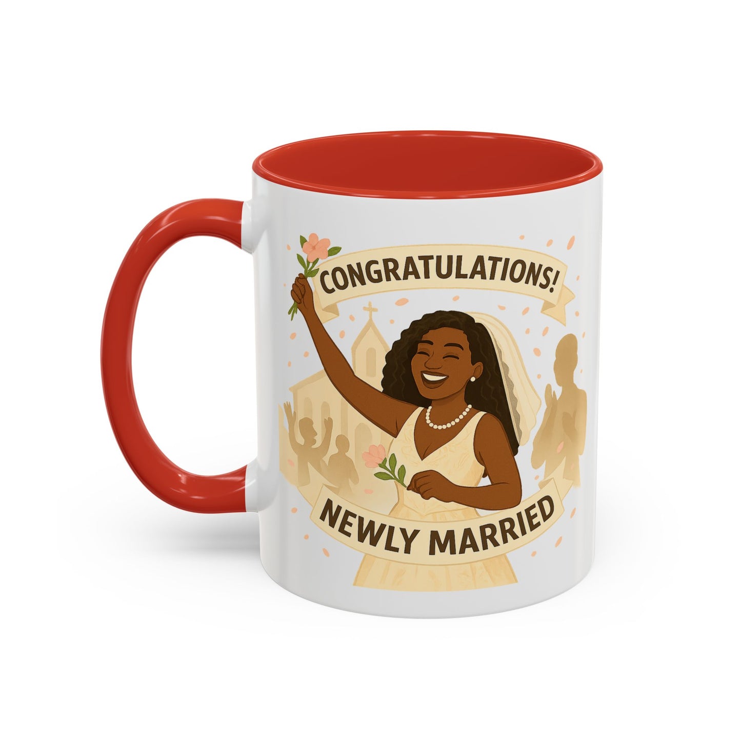 Newly Married Congratulations Coffee Mug - Celebrate Love & New Beginnings
