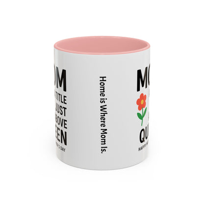 Mom's Queen Accent Coffee Mug - Perfect Gift for Mother's Day