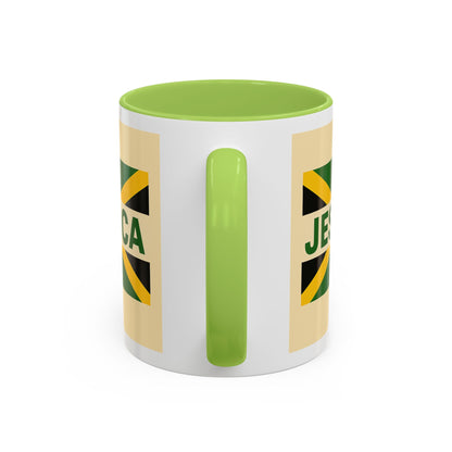 Jamaican Themed Coffee Mug - 'Jessica' with Carnival Queen Vibes