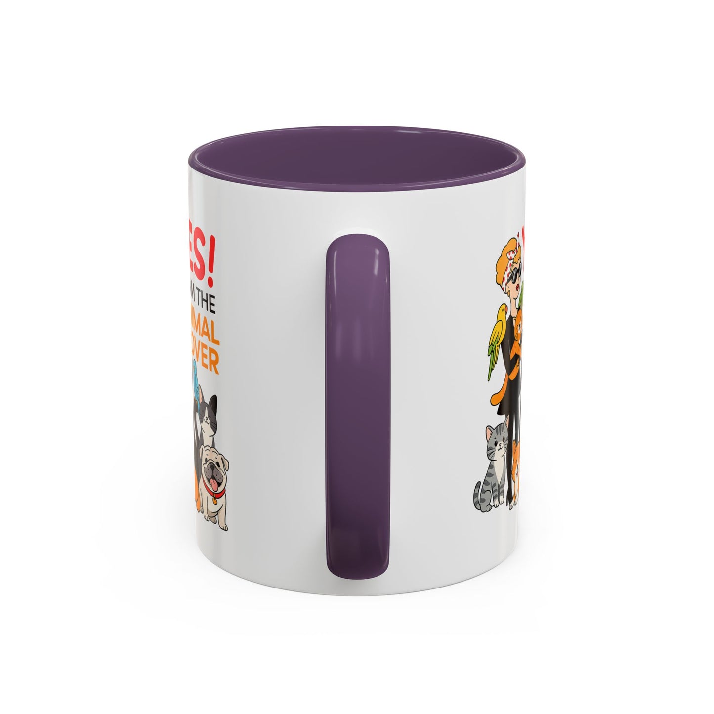 Animal Lover Coffee Mug - Perfect Gift for Pet Owners, Animal Enthusiasts, Dog Lovers, Cat Lovers