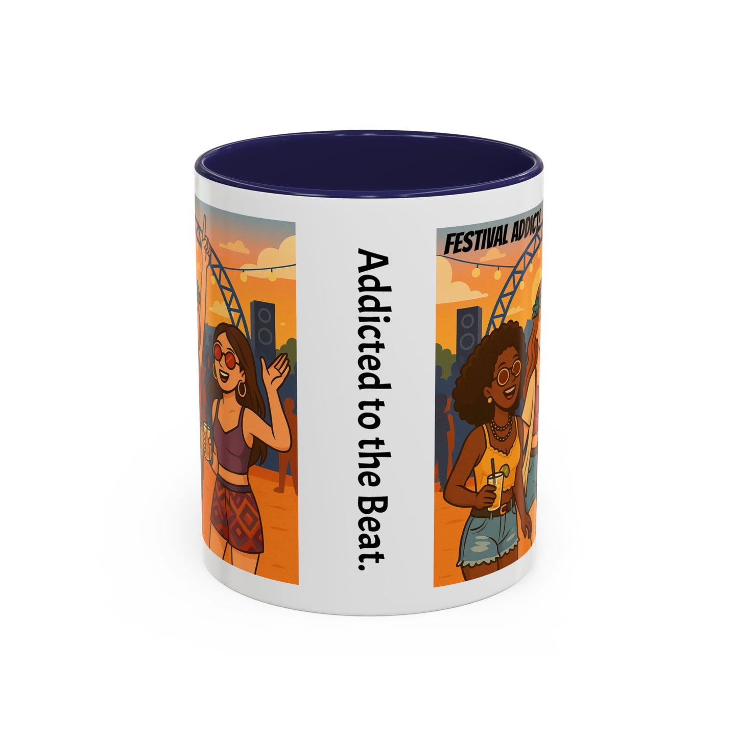 Festival Addict Coffee Mug - Celebrate the Beat in Style!