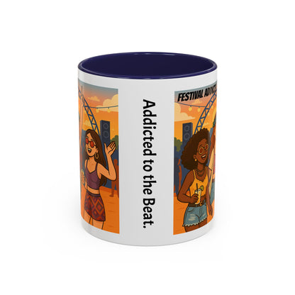 Festival Addict Coffee Mug - Celebrate the Beat in Style!
