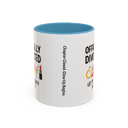 Officially Divorced Coffee Mug - Celebrate Freedom, Divorce Party Mug, Gift for Her, Sassy Humor, New Beginnings