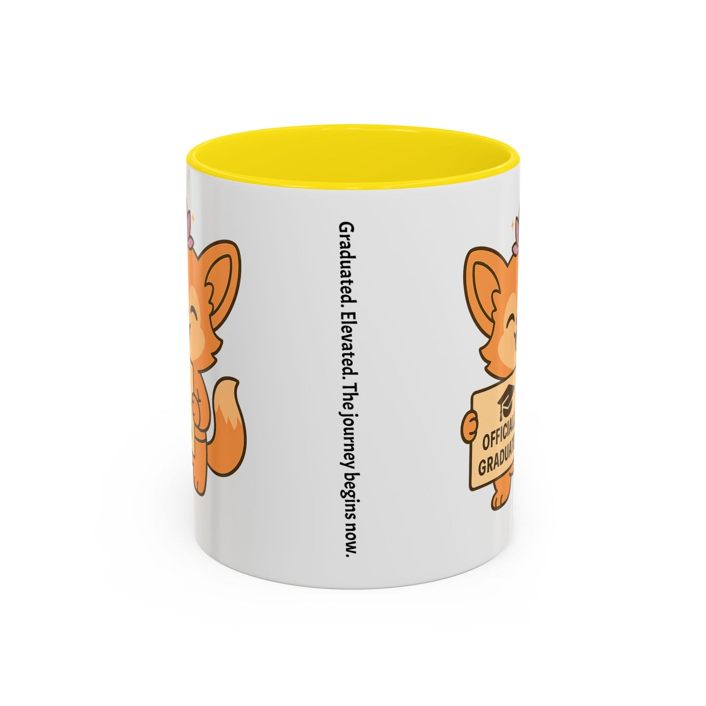 Graduation Celebration Coffee Mug - Officially Graduated Design