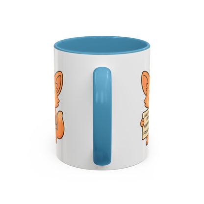 Cute Ms Mai Fox Inspirational Coffee Mug - Happiness is Found Within