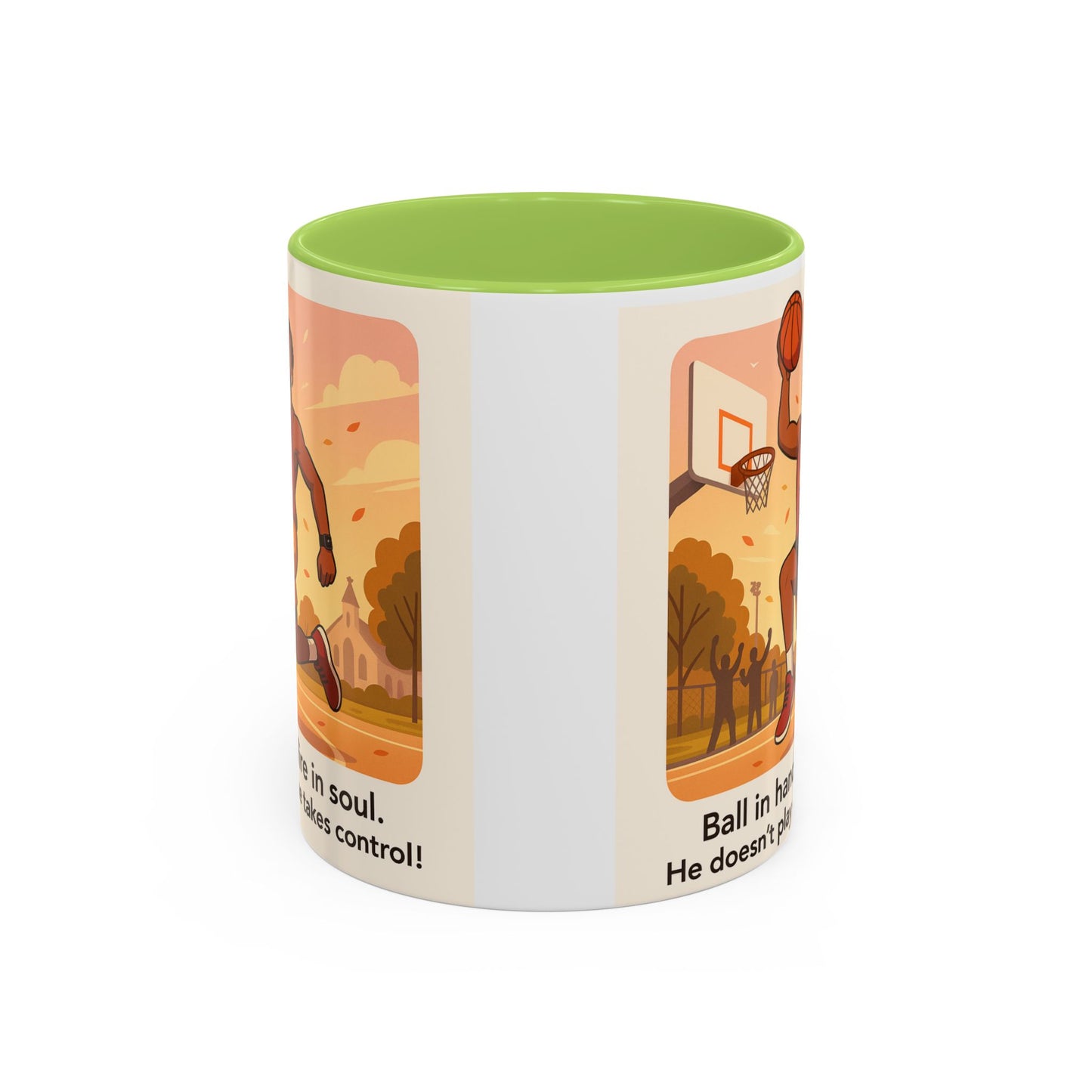 Basketball Motivational Coffee Mug for sport lovers - 11oz & 15oz with Inspirational Quote