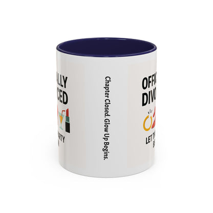 Officially Divorced Coffee Mug - Celebrate Freedom, Divorce Party Mug, Gift for Her, Sassy Humor, New Beginnings