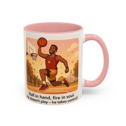 Basketball Motivational Coffee Mug for sport lovers - 11oz & 15oz with Inspirational Quote
