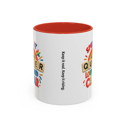 Pride Coffee Mug - Spell It Queer Loud and Clear
