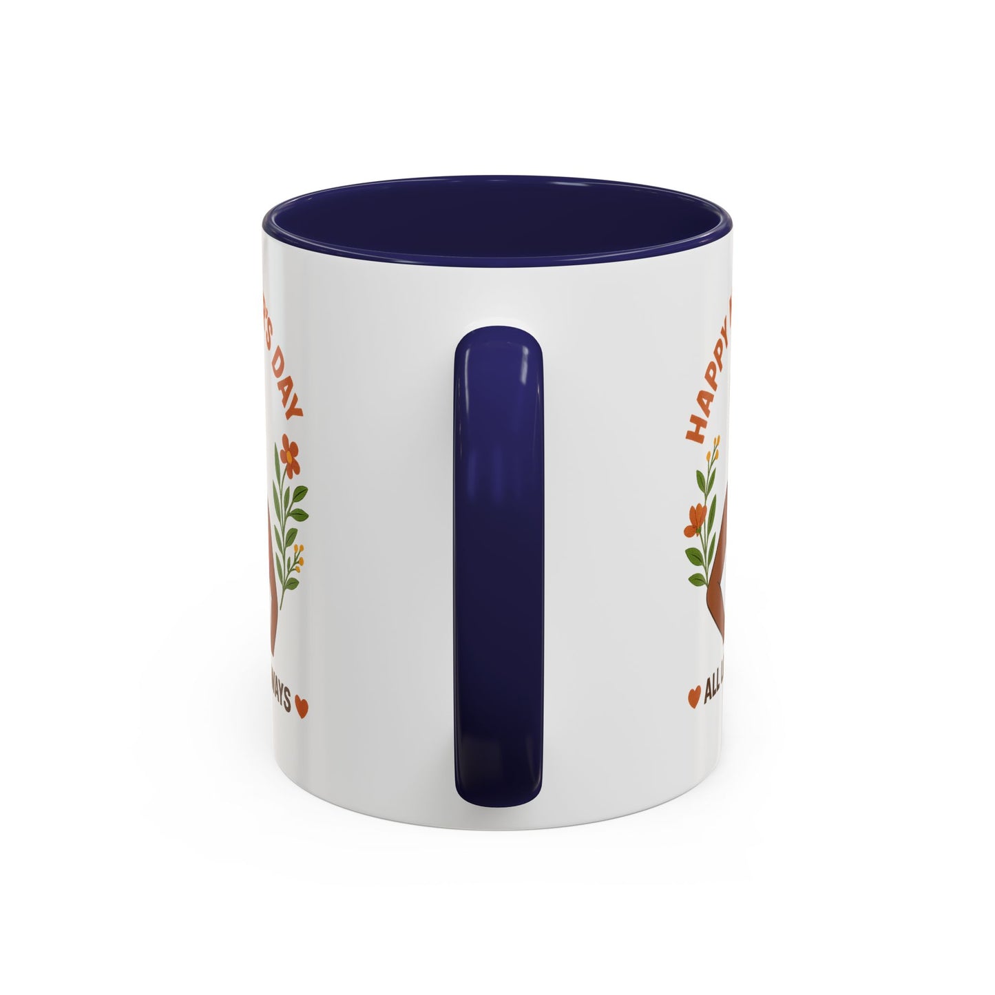 Happy Mother's Day Coffee Mug - Every Queen Deserves Her Day - Afro