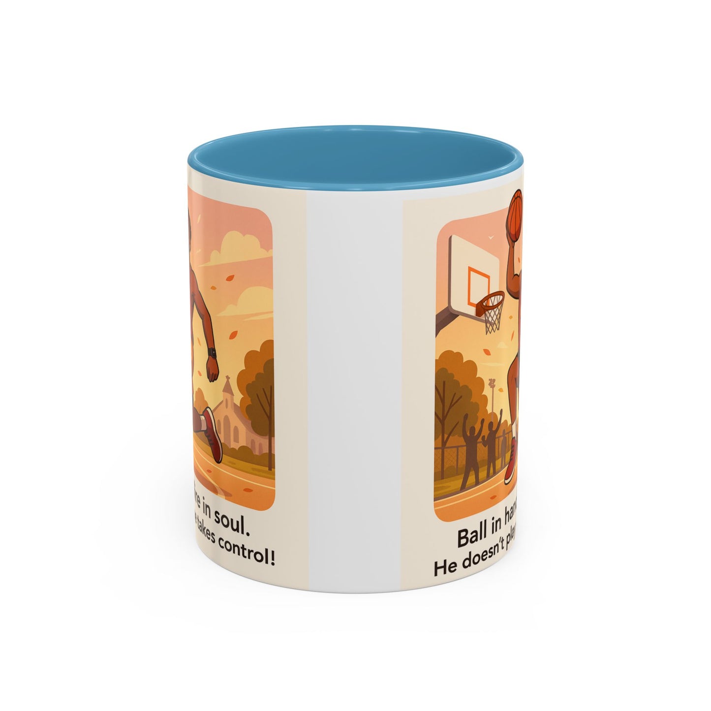 Basketball Motivational Coffee Mug for sport lovers - 11oz & 15oz with Inspirational Quote
