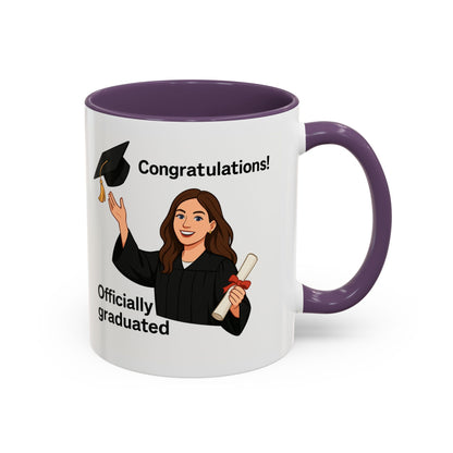 Graduation Celebration Coffee Mug - Congrats Grad Gift
