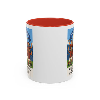 We came, We played, we conquered football Coffee Mug