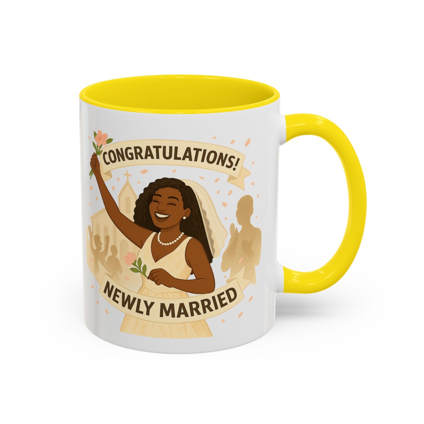 Newly Married Congratulations Coffee Mug - Celebrate Love & New Beginnings