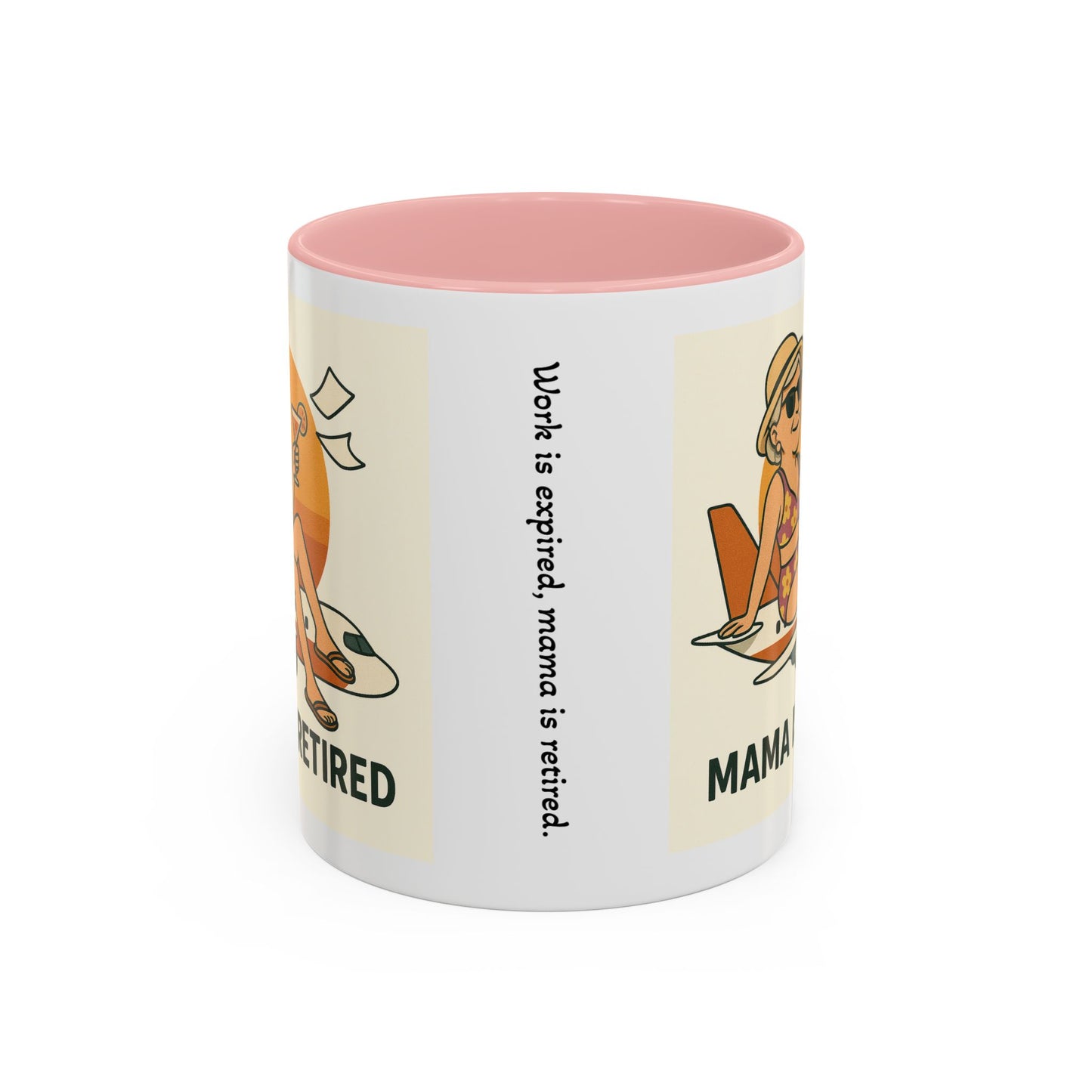 Retirement Celebration Coffee Mug - Mama is Retired