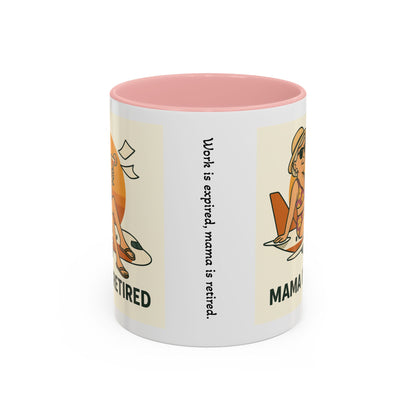 Retirement Celebration Coffee Mug - Mama is Retired