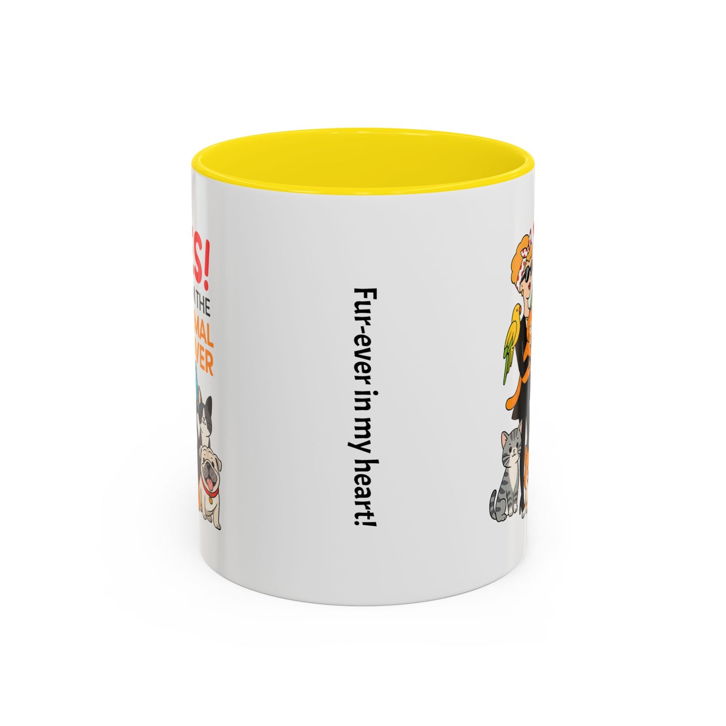 Animal Lover Coffee Mug - Perfect Gift for Pet Owners, Animal Enthusiasts, Dog Lovers, Cat Lovers