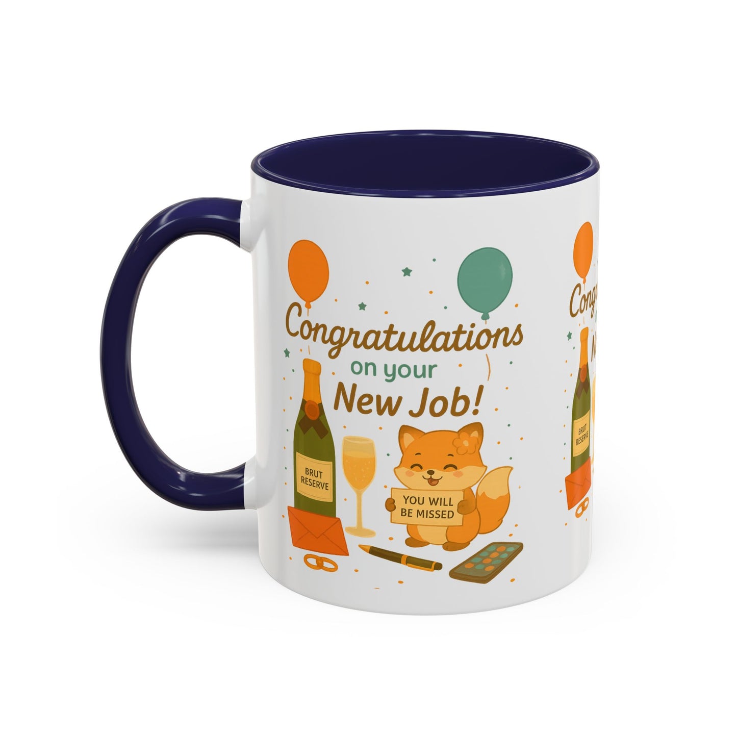 Congratulations New Job, Office Gift, Funny Coffee Cup