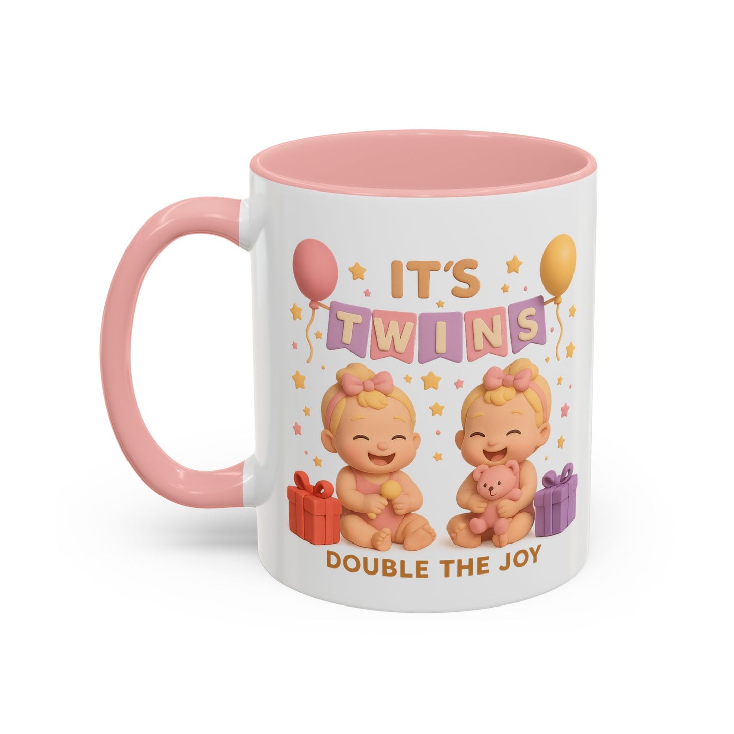 Twins girls - Celebration Coffee Mug - Double the Joy
