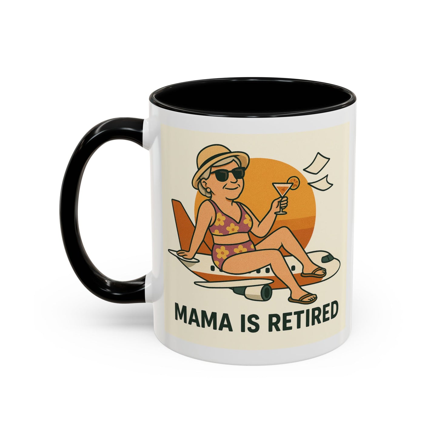 Retirement Celebration Coffee Mug - Mama is Retired