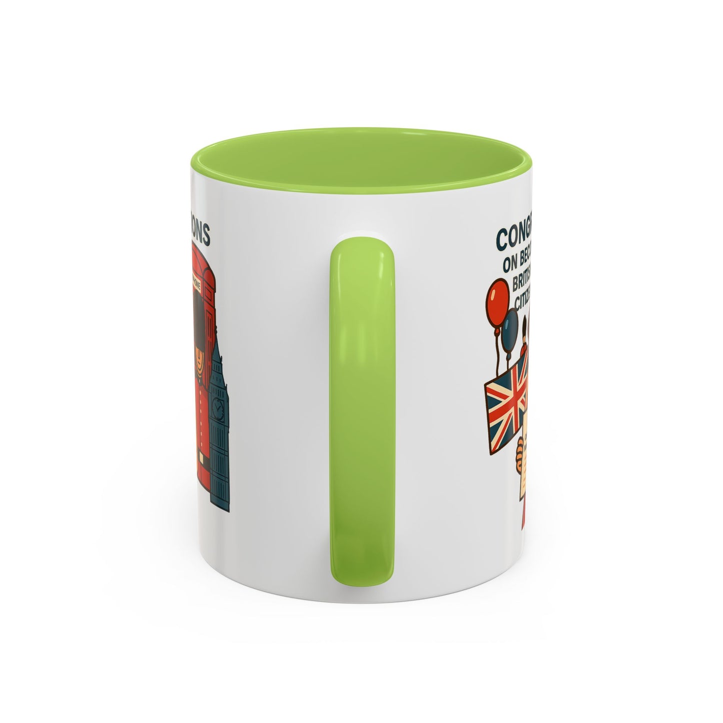 Celebratory British Citizenship Mug, Unique Gift for New Citizens, Fun Coffee Cup, Personal Achievement