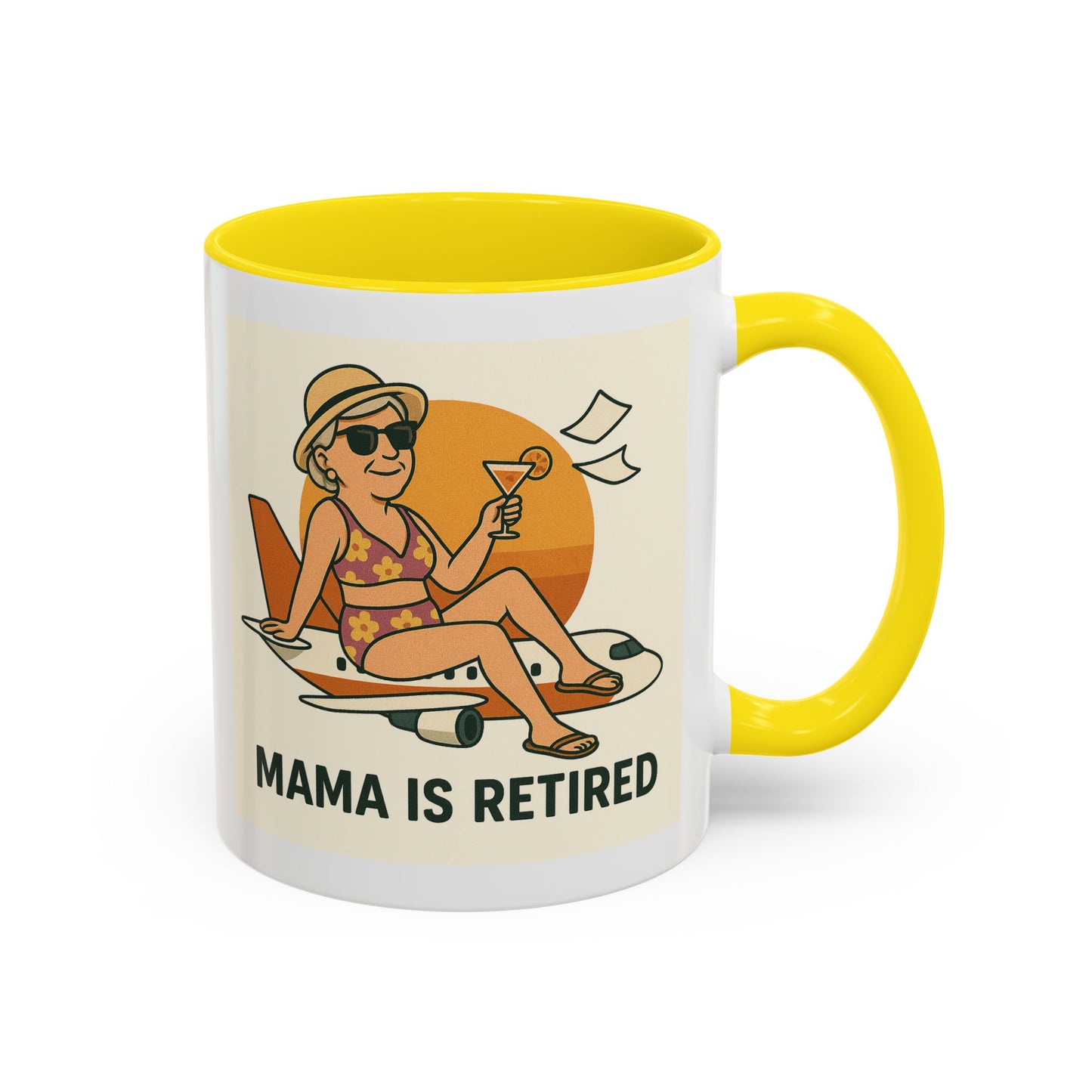 Retirement Celebration Coffee Mug - Mama is Retired