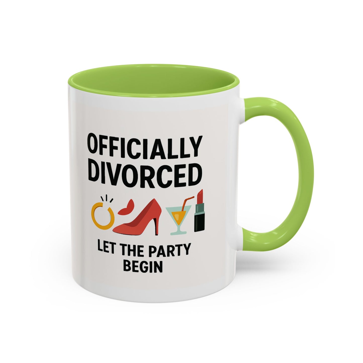 Officially Divorced Coffee Mug - Celebrate Freedom, Divorce Party Mug, Gift for Her, Sassy Humor, New Beginnings