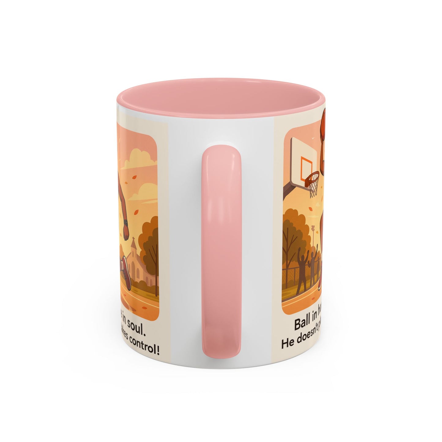Basketball Motivational Coffee Mug for sport lovers - 11oz & 15oz with Inspirational Quote