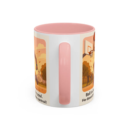 Basketball Motivational Coffee Mug for sport lovers - 11oz & 15oz with Inspirational Quote