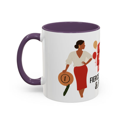 Happy 40th Birthday Coffee Mug — Fierce, Fabulous & Forty!