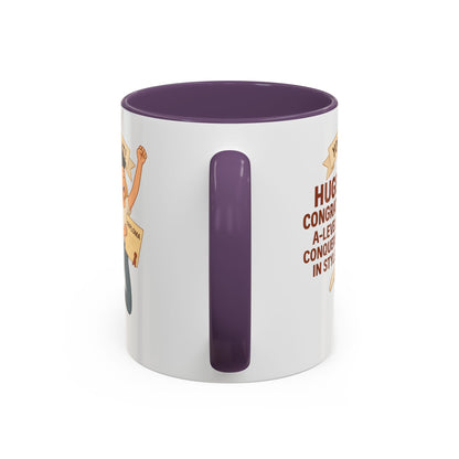 Celebratory Graduation Coffee Mug - 'You Did It!' A-Levels