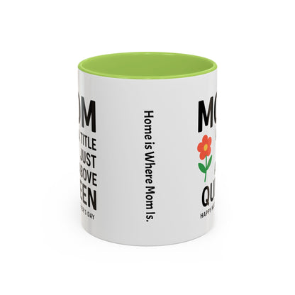Mom's Queen Accent Coffee Mug - Perfect Gift for Mother's Day