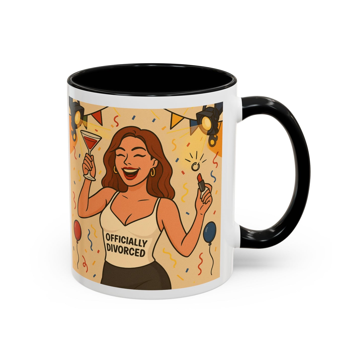 Officially Divorced Celebration Coffee Mug - Cheers to New Beginnings!
