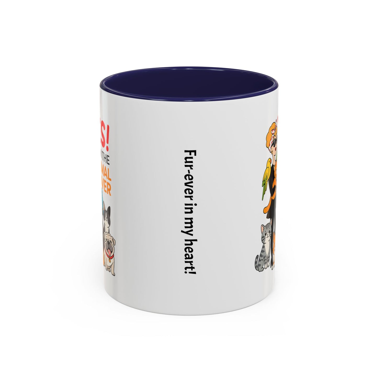 Animal Lover Coffee Mug - Perfect Gift for Pet Owners, Animal Enthusiasts, Dog Lovers, Cat Lovers