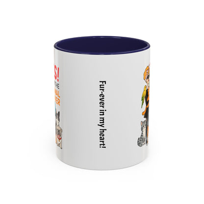 Animal Lover Coffee Mug - Perfect Gift for Pet Owners, Animal Enthusiasts, Dog Lovers, Cat Lovers
