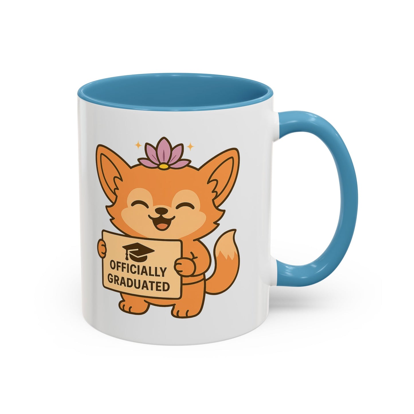 Graduation Celebration Coffee Mug - Officially Graduated Design