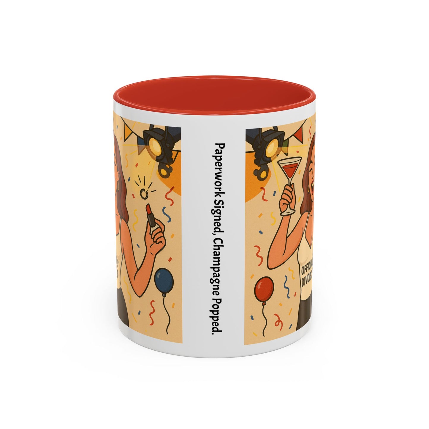 Officially Divorced Celebration Coffee Mug - Cheers to New Beginnings!