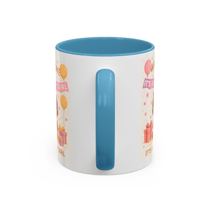 Welcome Baby Girl Coffee Mug | Cute Drinkware, Celebration Mug