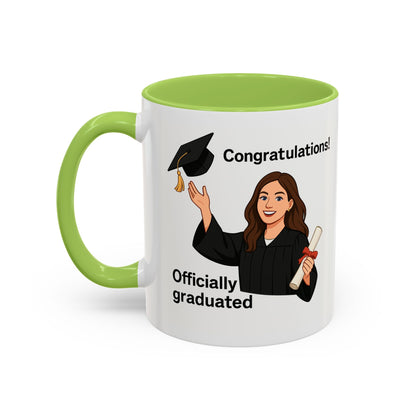 Graduation Celebration Coffee Mug - Congrats Grad Gift