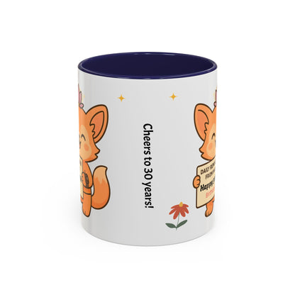 30th Birthday Coffee Mug - Gift for Milestones, Birthday Celebration