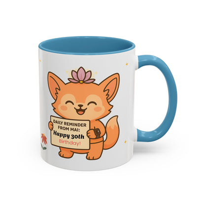 30th Birthday Coffee Mug - Gift for Milestones, Birthday Celebration