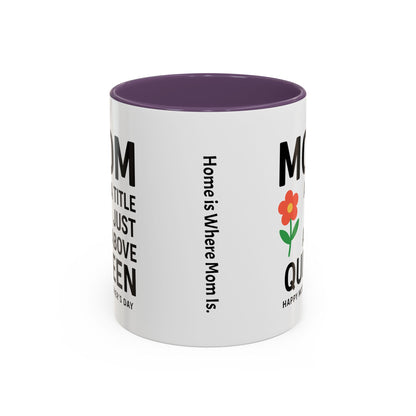 Mom's Queen Accent Coffee Mug - Perfect Gift for Mother's Day