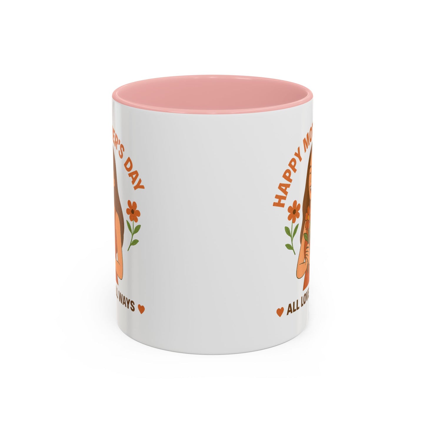 Mother's Day Accent Coffee Mug - All Love, All Ways - Perfect Gift for Moms