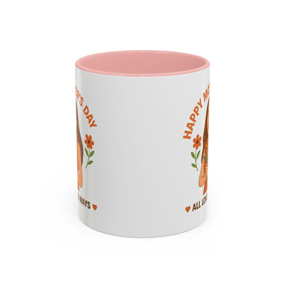 Mother's Day Accent Coffee Mug - All Love, All Ways - Perfect Gift for Moms