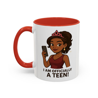 Official Teen Coffee Mug – Perfect Gift for Birthdays & Celebrations!