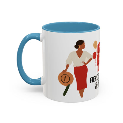 Happy 40th Birthday Coffee Mug — Fierce, Fabulous & Forty!