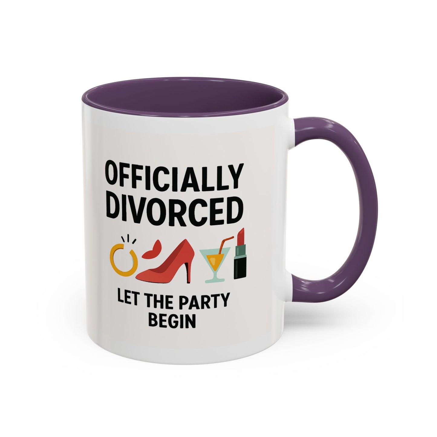Officially Divorced Coffee Mug - Celebrate Freedom, Divorce Party Mug, Gift for Her, Sassy Humor, New Beginnings