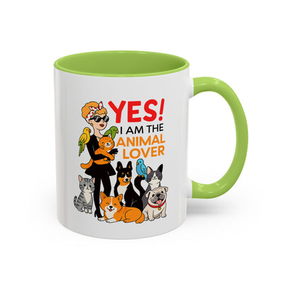 Animal Lover Coffee Mug - Perfect Gift for Pet Owners, Animal Enthusiasts, Dog Lovers, Cat Lovers
