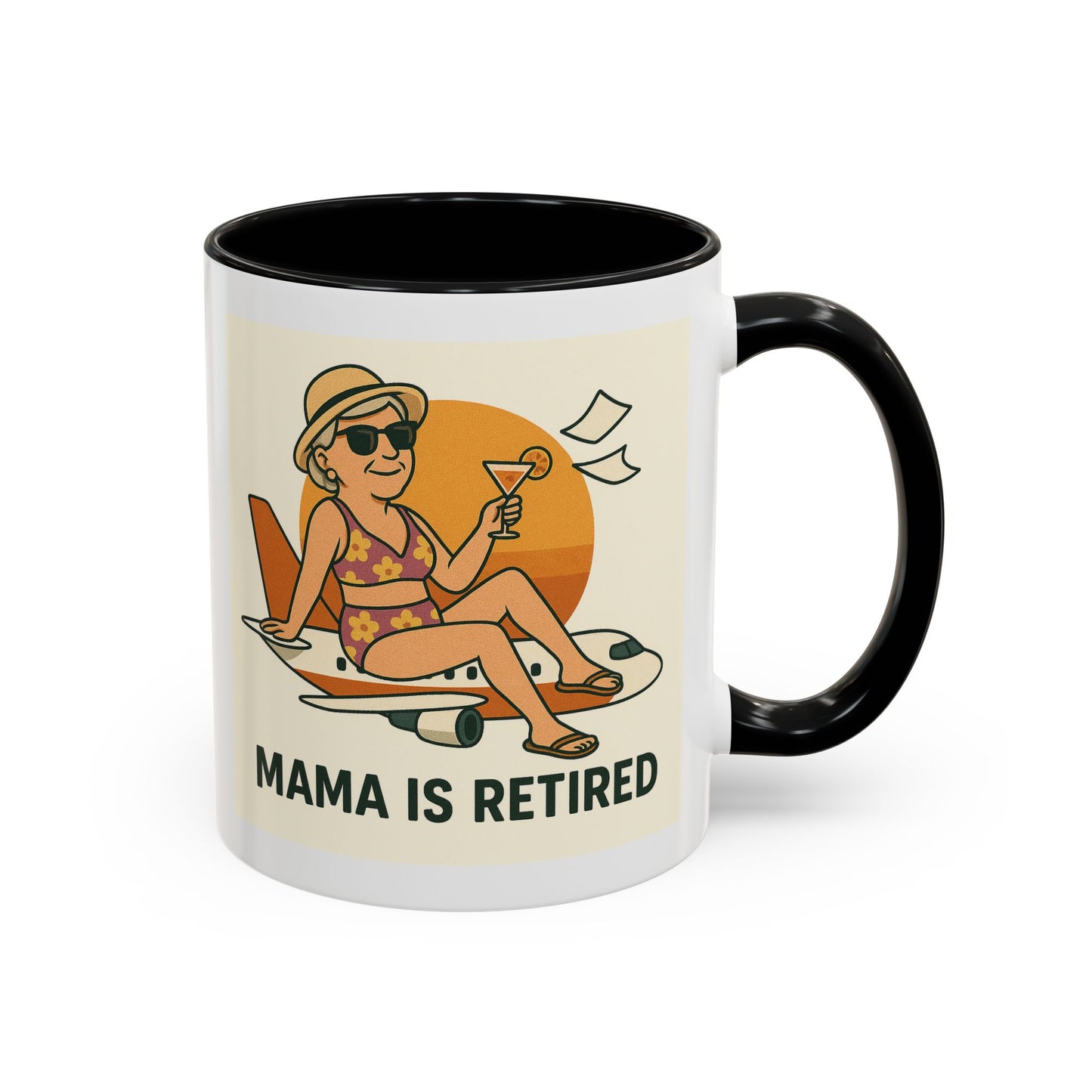 Retirement Celebration Coffee Mug - Mama is Retired